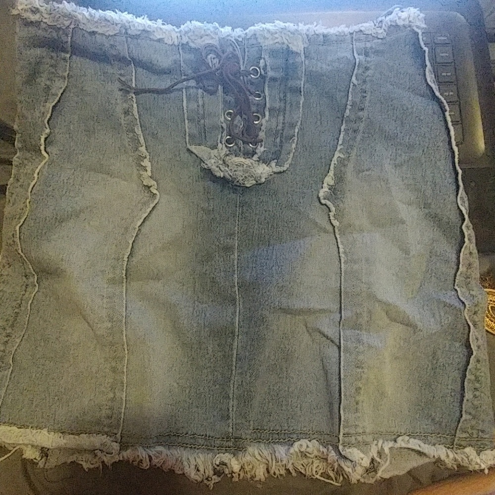 Lazer bluebjean skirt size 1